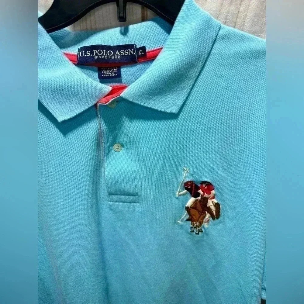 U.S. Polo Association Men’s Short Sleeve Embroidered Polo‎ Size XL